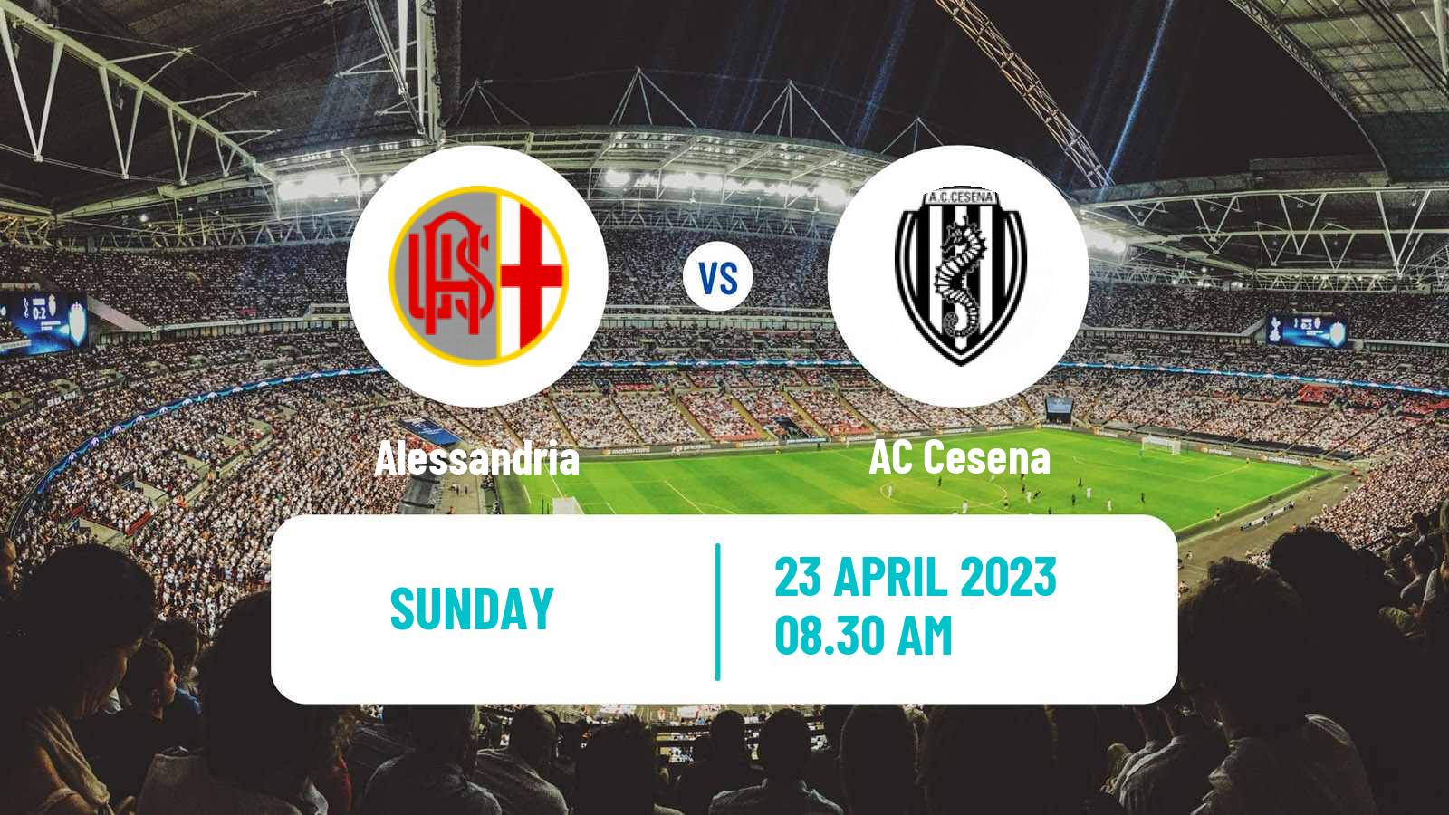 Soccer Italian Serie C Group B Alessandria - Cesena