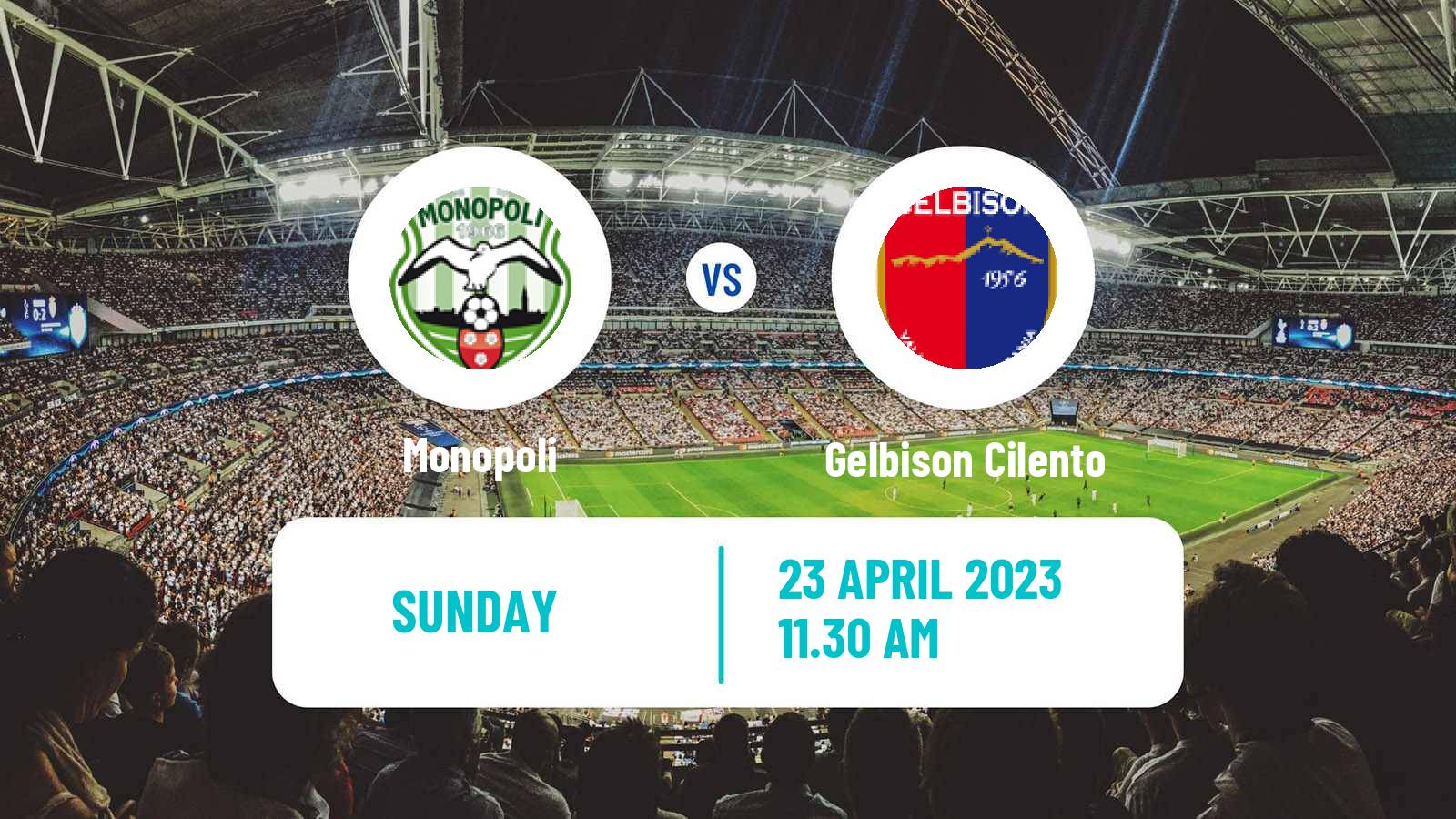 Football Italian Serie C Group C Monopoli - Gelbison Cilento