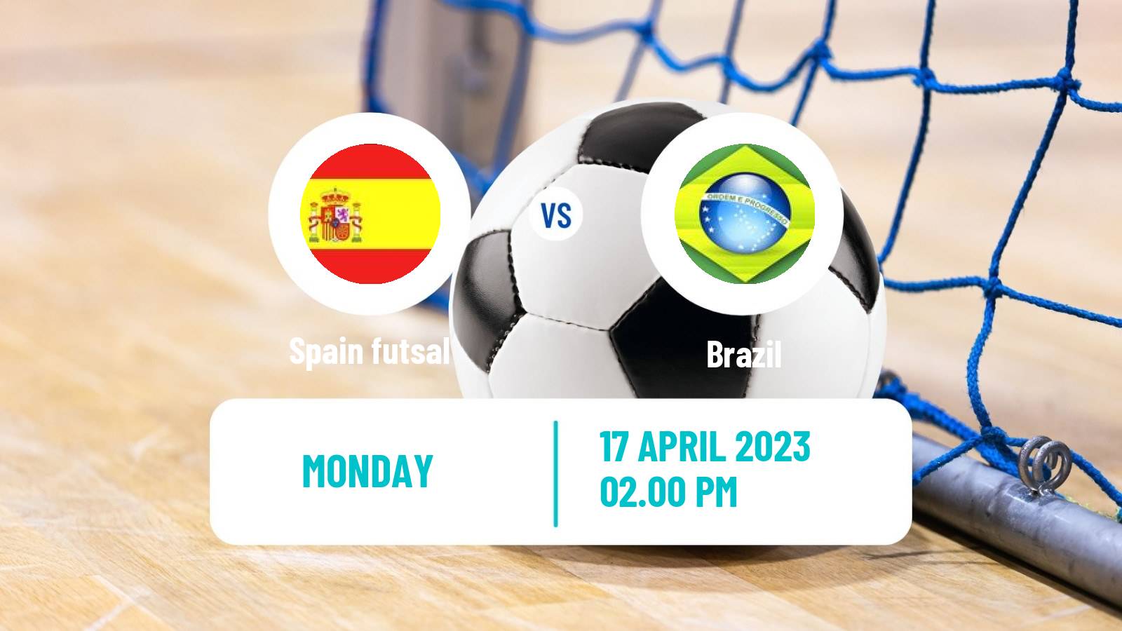 Futsal Friendly International Futsal Spain - Brazil