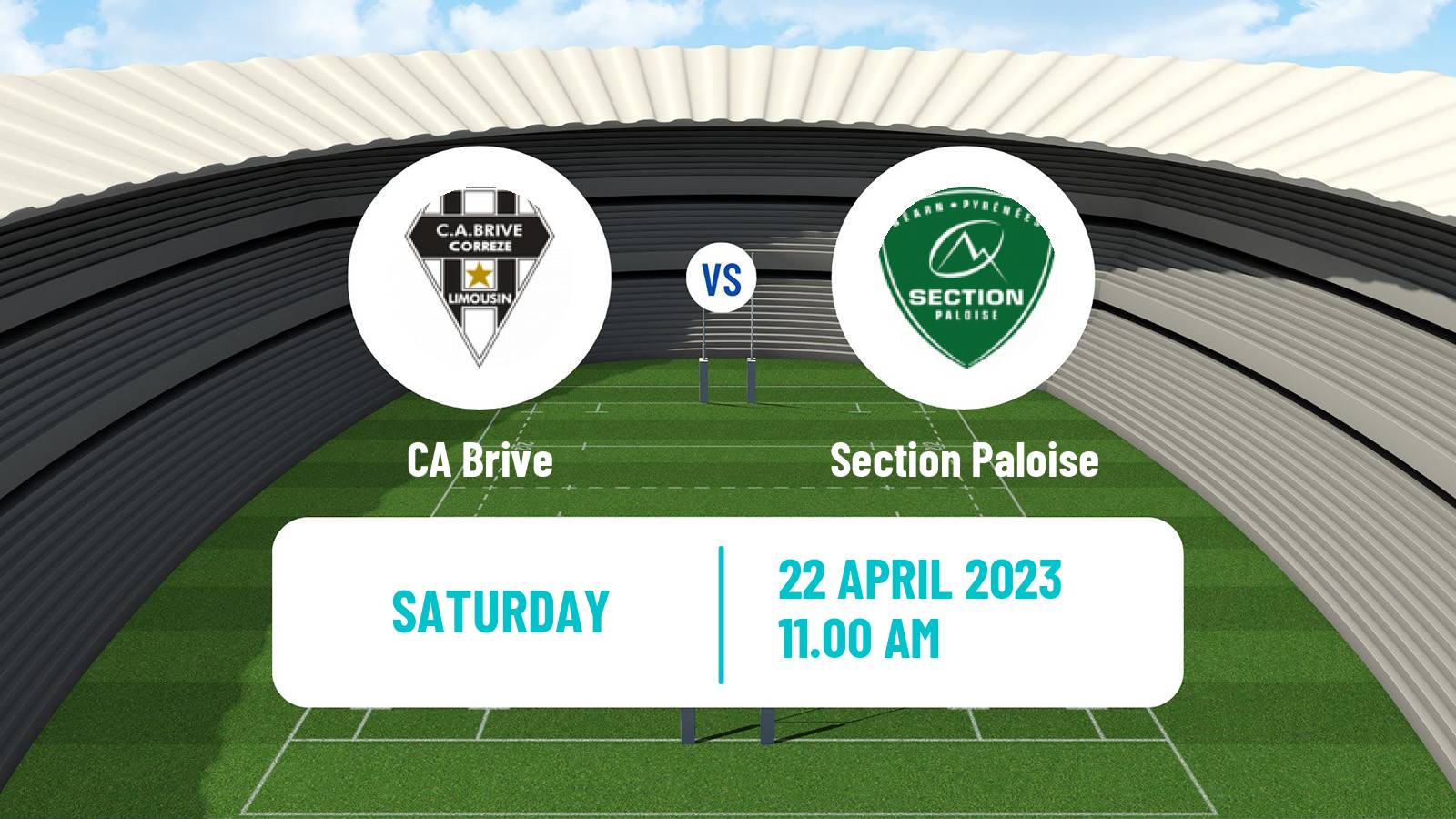 Rugby union French Top 14 Brive - Section Paloise
