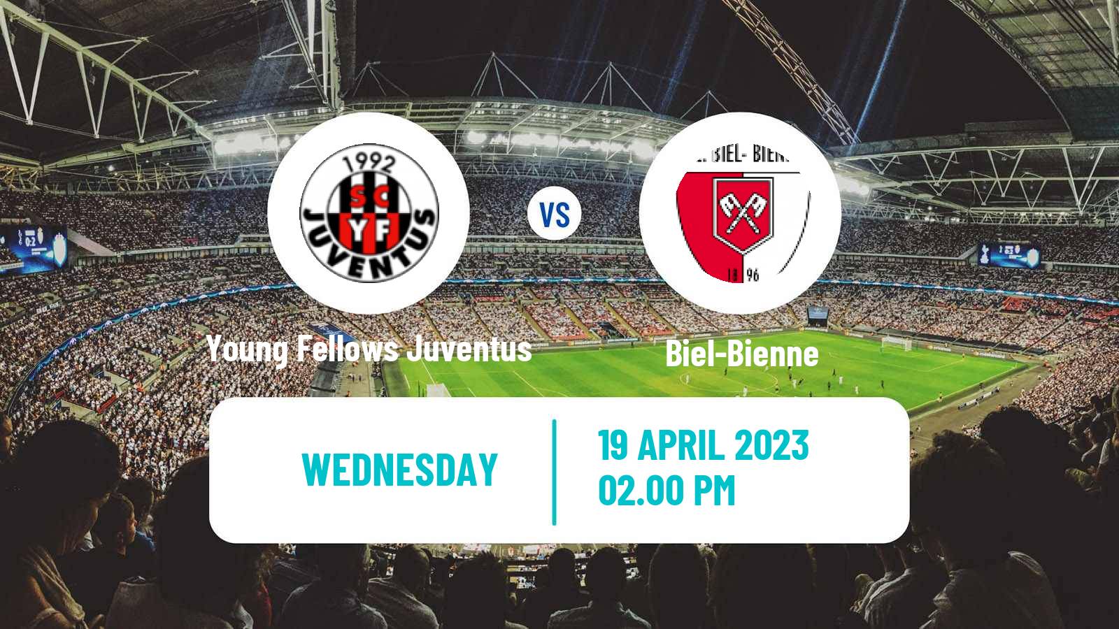 Soccer Swiss Promotion League Young Fellows Juventus - Biel-Bienne