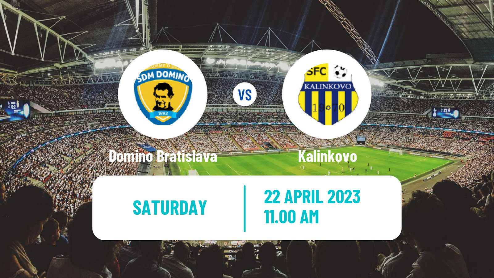 Soccer Slovak 4 Liga Bratislava Domino Bratislava - Kalinkovo