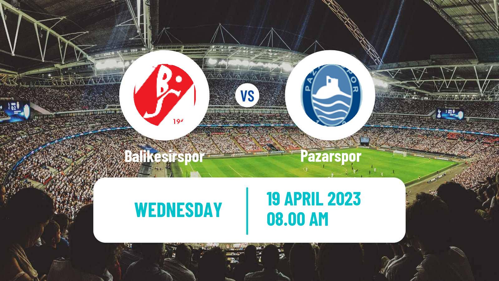 Soccer Turkish Second League Red Group Balikesirspor - Pazarspor