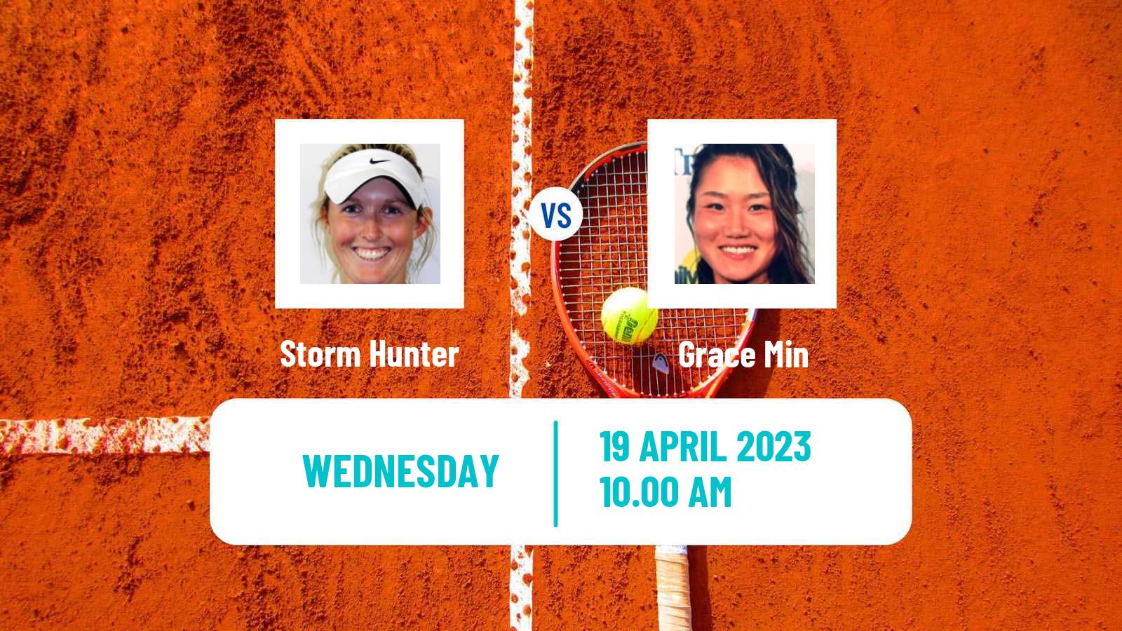 Tennis ITF Tournaments Storm Hunter - Grace Min