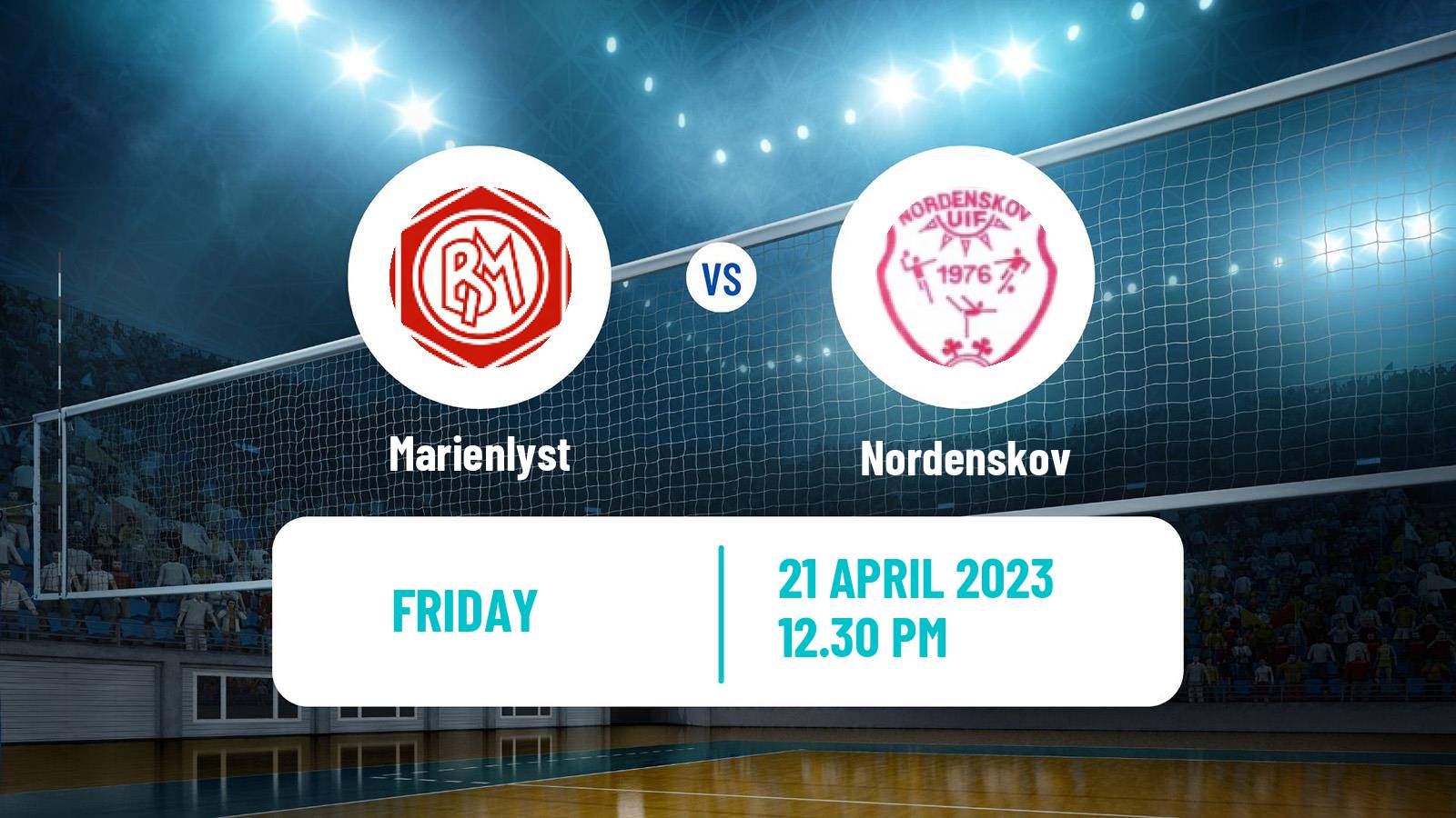 Volleyball Danish Volleyligaen Marienlyst - Nordenskov
