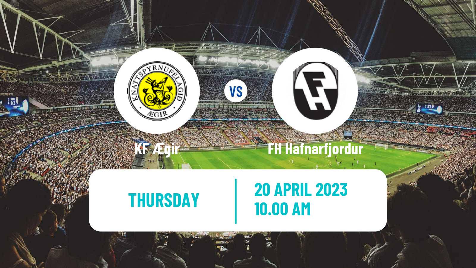 Soccer Icelandic Cup Ægir - FH Hafnarfjordur