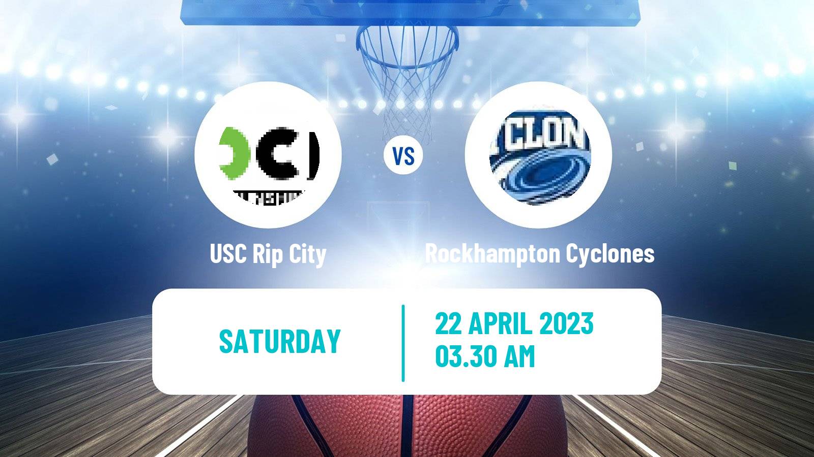 Basketball Australian NBL1 North Women USC Rip City - Rockhampton Cyclones
