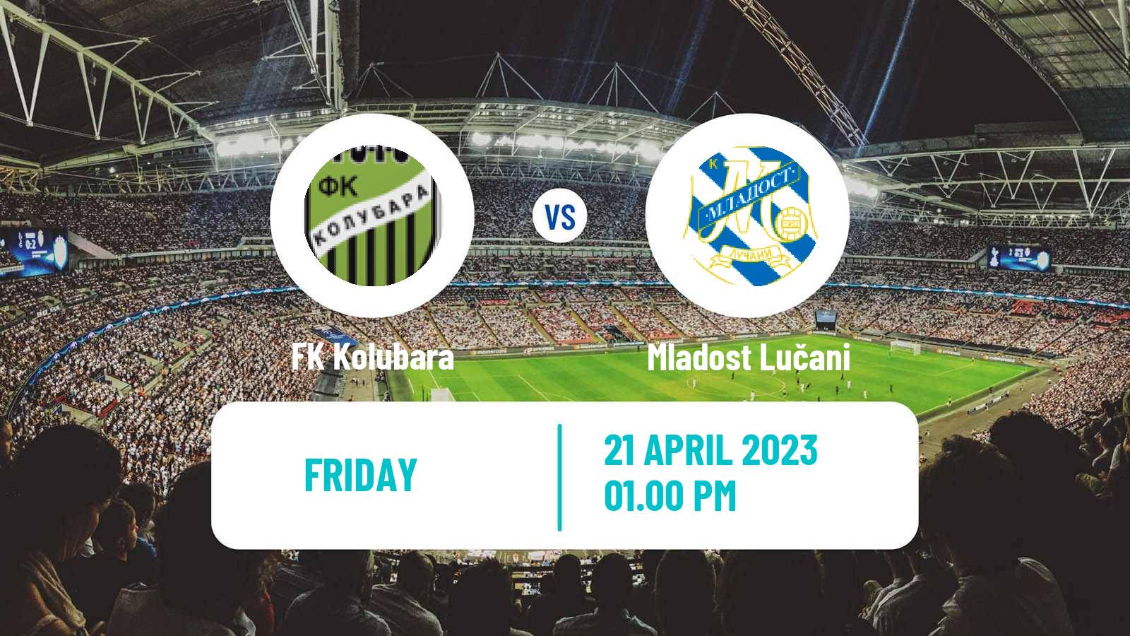 Soccer Serbian Superliga Kolubara - Mladost Lučani