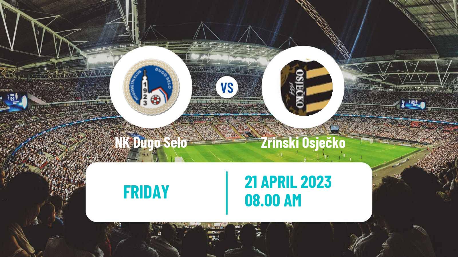 Soccer Croatian Druga NL Dugo Selo - Zrinski Osječko