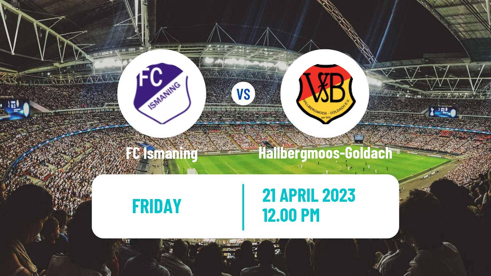 Soccer German Oberliga Bayern Süd Ismaning - Hallbergmoos-Goldach