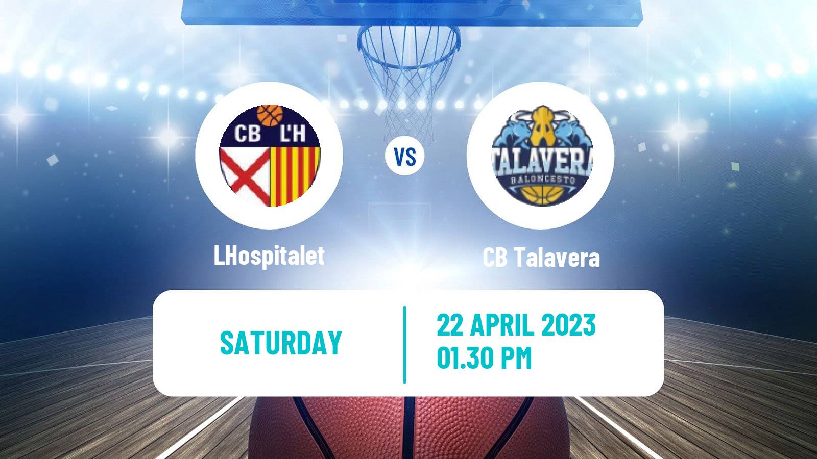 Basketball Spanish LEB Plata LHospitalet - Talavera