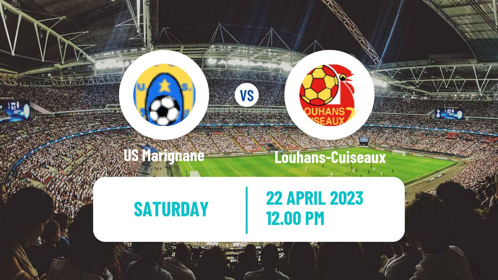 Soccer French National 2 - Group C Marignane Gignac Côte Bleue - Louhans-Cuiseaux