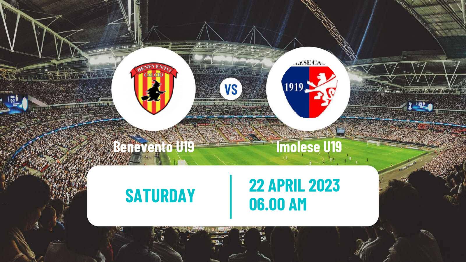 Soccer Italian Primavera 2 Benevento U19 - Imolese U19
