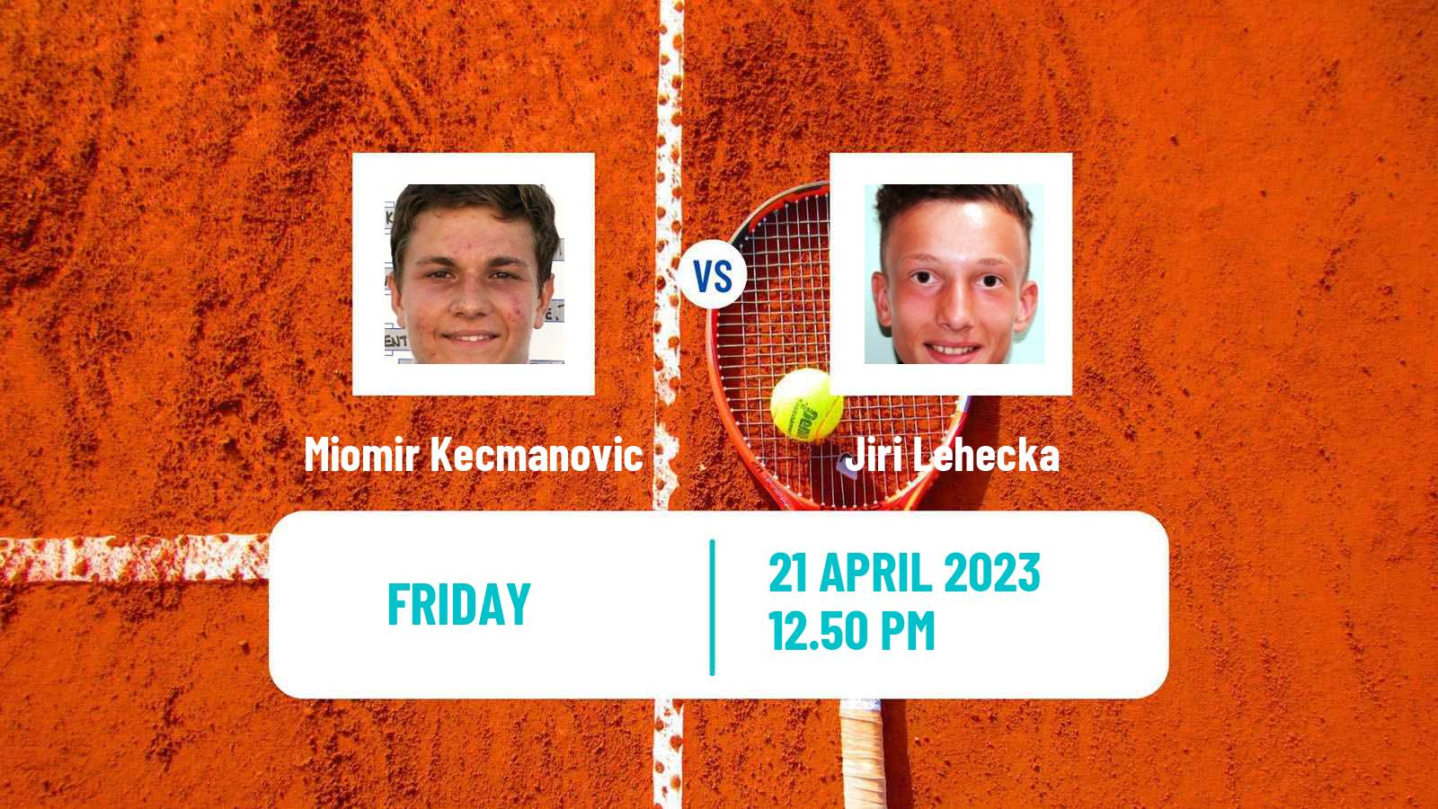 Tennis ATP Banja Luka Miomir Kecmanovic - Jiri Lehecka