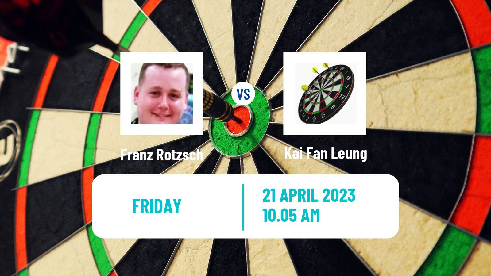 Darts Darts Franz Rotzsch - Kai Fan Leung