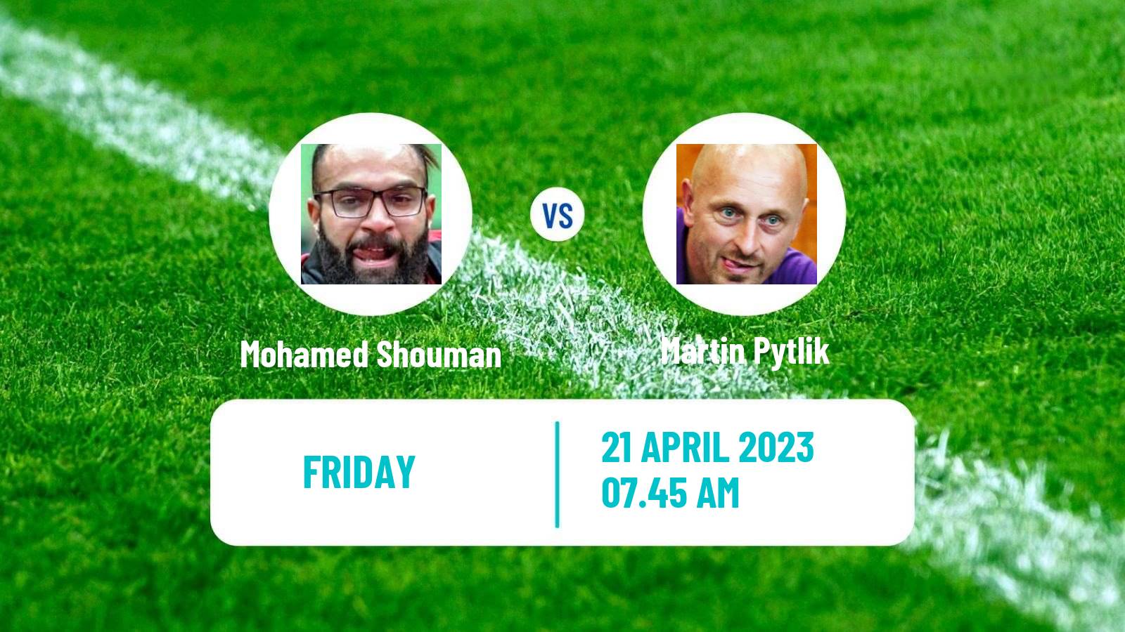 Table tennis Table Tennis Mohamed Shouman - Martin Pytlik