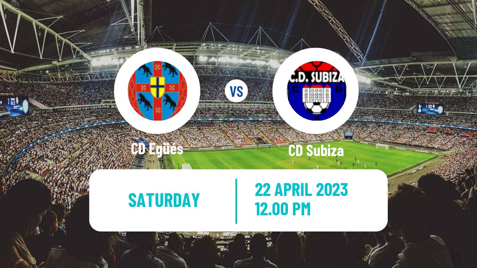 Soccer Spanish Tercera RFEF - Group 15 Egüés - Subiza