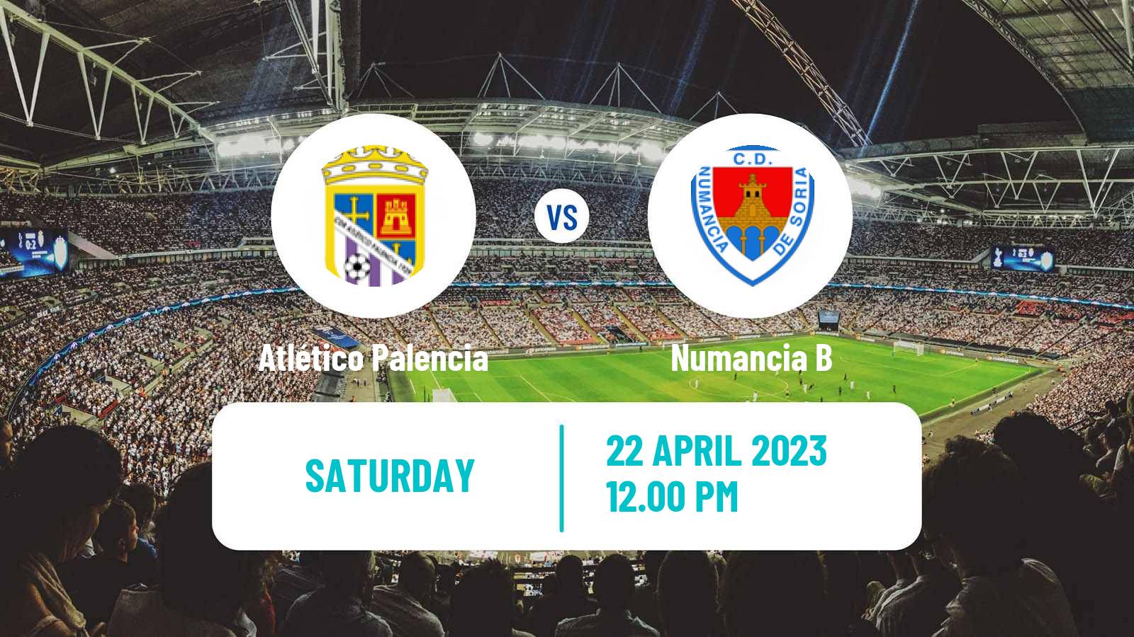 Soccer Spanish Tercera RFEF - Group 8 Atlético Palencia - Numancia B