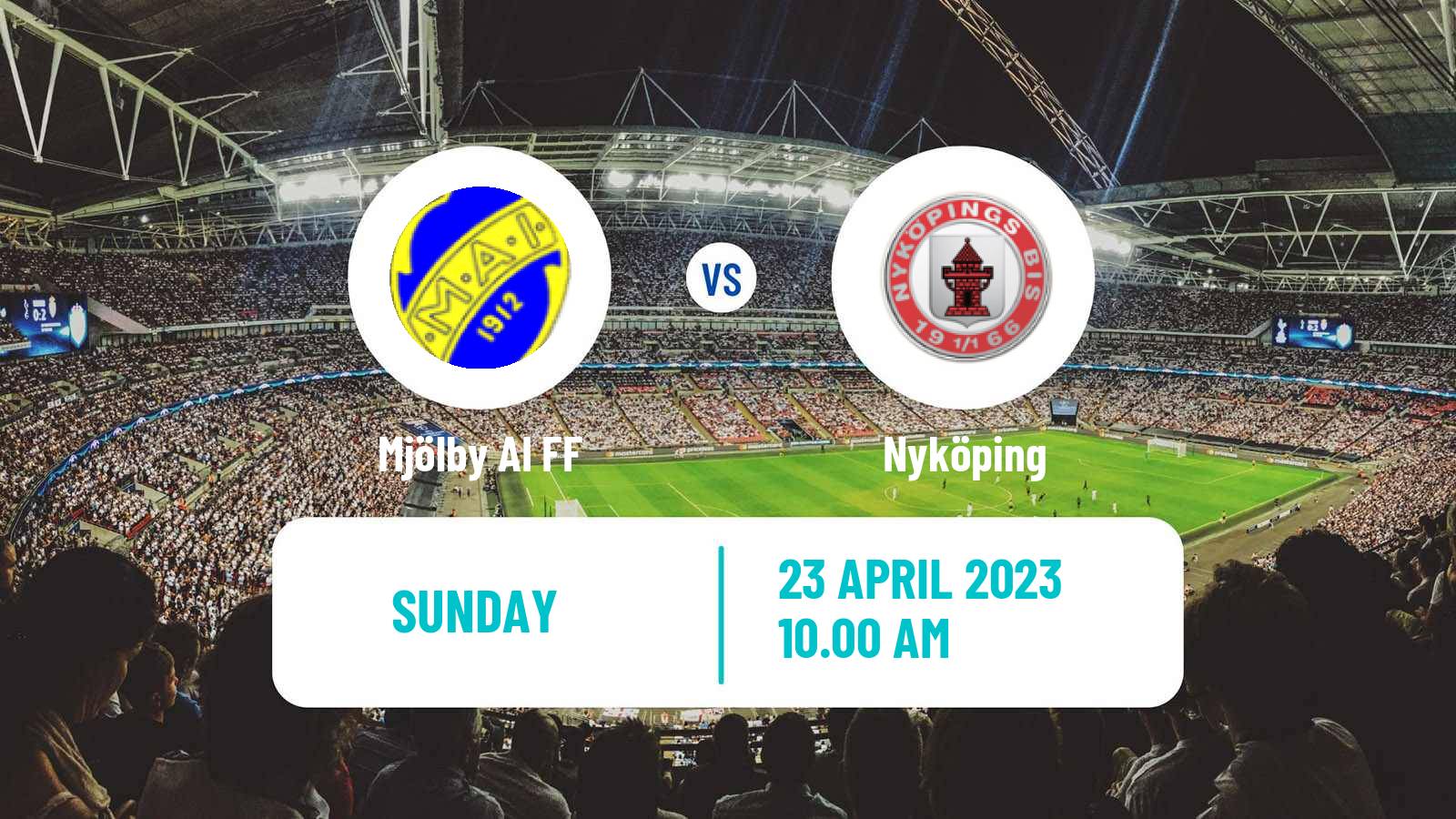 Soccer Swedish Division 2 - Södra Svealand Mjölby AI FF - Nyköping