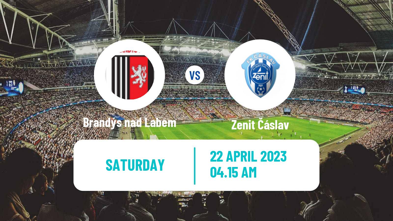 Soccer Czech Division C Brandýs nad Labem - Zenit Čáslav