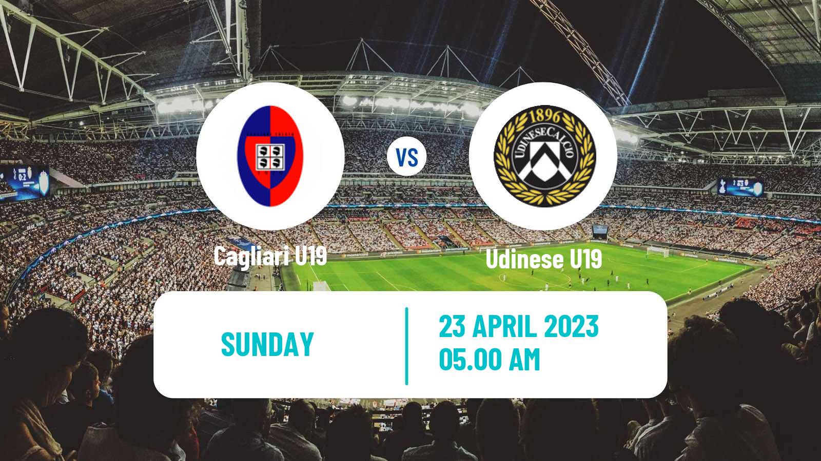 Soccer Italian Primavera 1 Cagliari U19 - Udinese U19