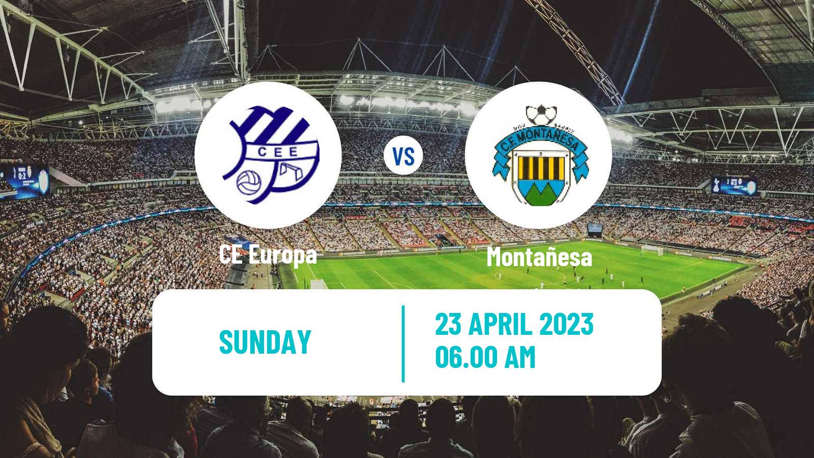 Soccer Spanish Tercera RFEF - Group 5 CE Europa - Montañesa