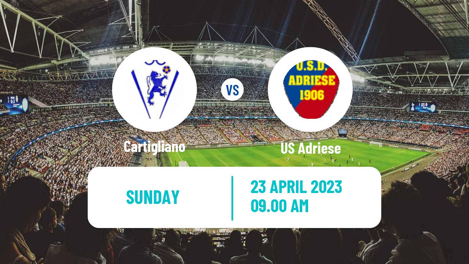 Soccer Italian Serie D - Group C Cartigliano - Adriese