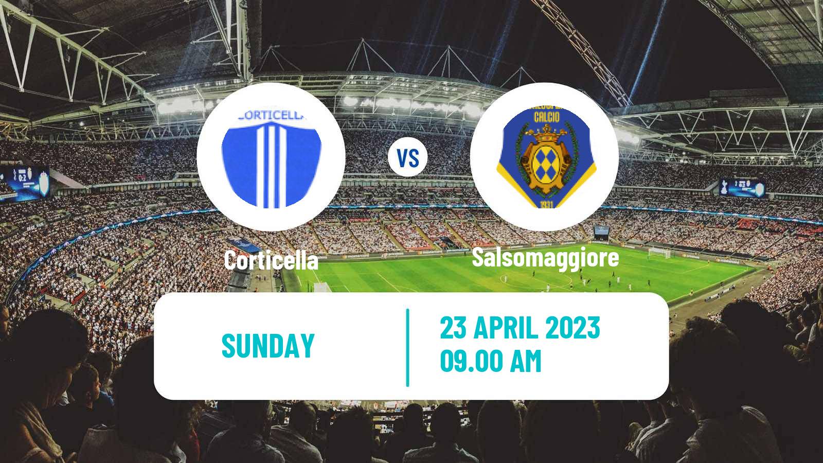 Soccer Italian Serie D - Group D Corticella - Salsomaggiore