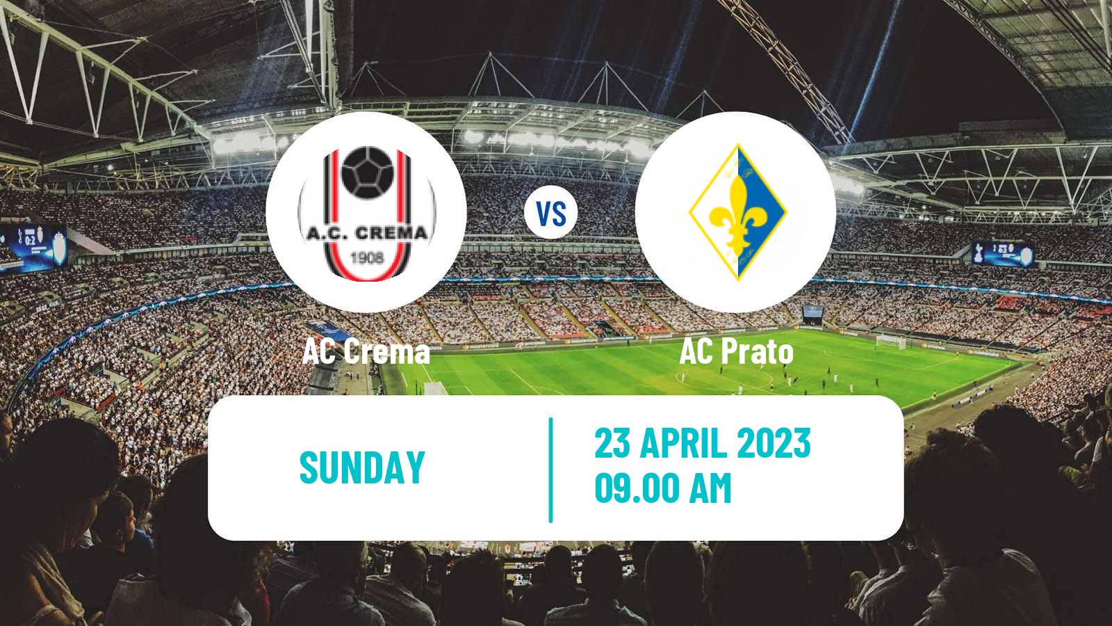Soccer Italian Serie D - Group D Crema - Prato