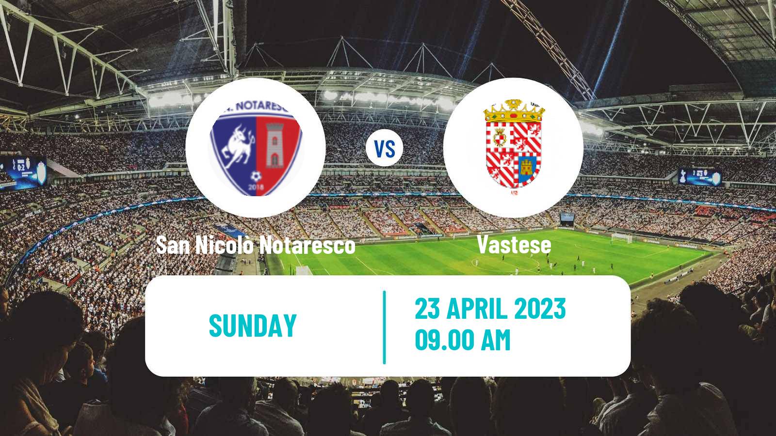 Soccer Italian Serie D - Group F San Nicolò Notaresco - Vastese
