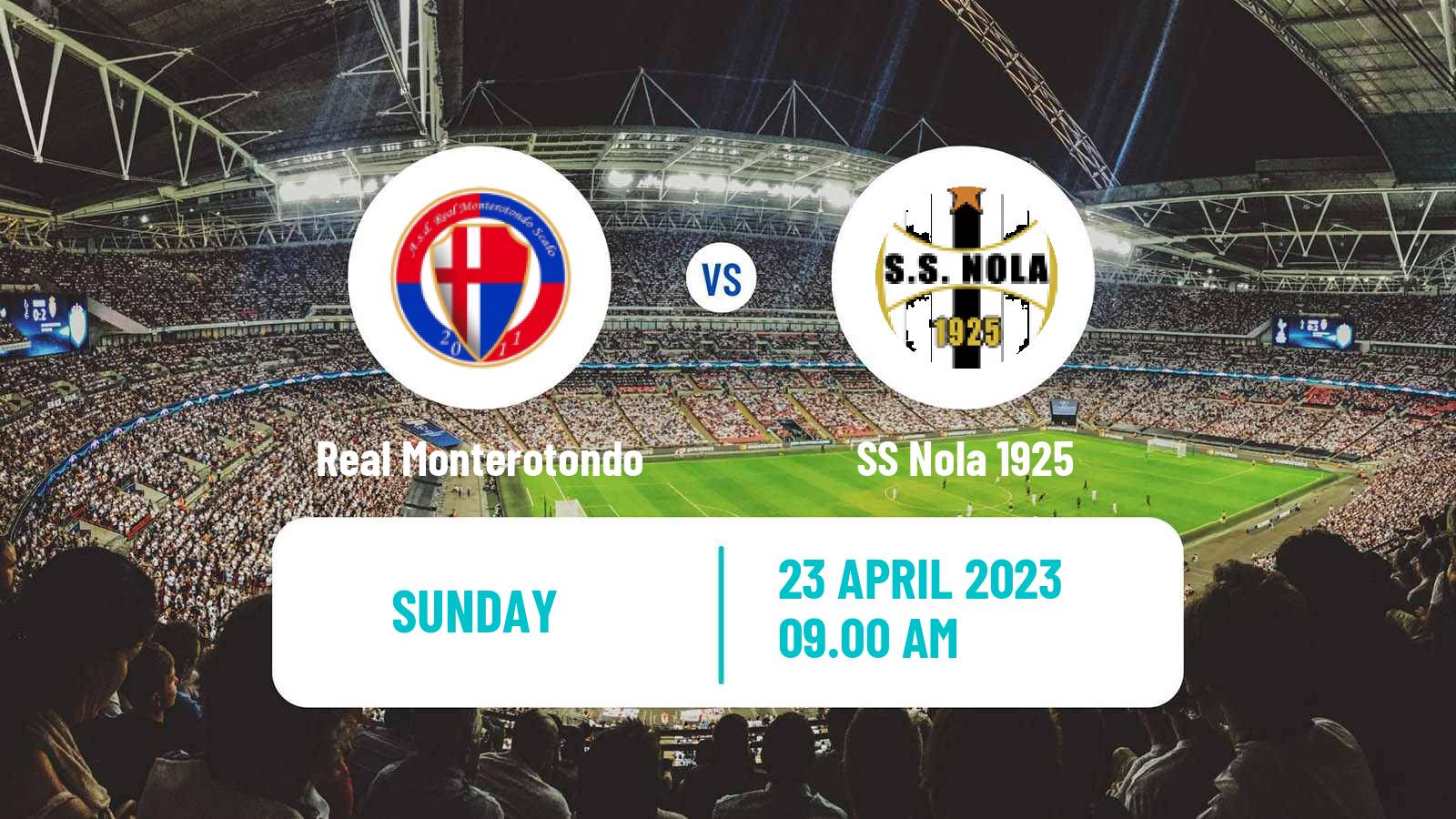 Soccer Italian Serie D - Group G Real Monterotondo - Nola