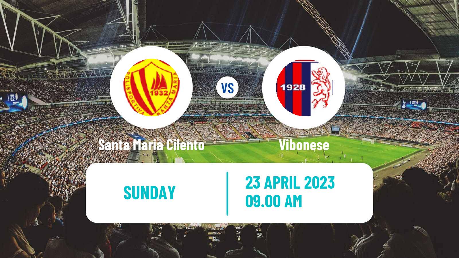 Soccer Italian Serie D - Group I Santa Maria Cilento - Vibonese