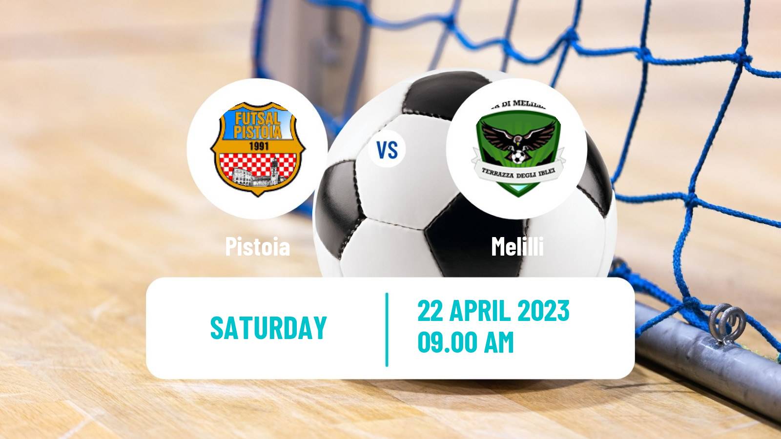 Futsal Italian Serie A Futsal Pistoia - Melilli