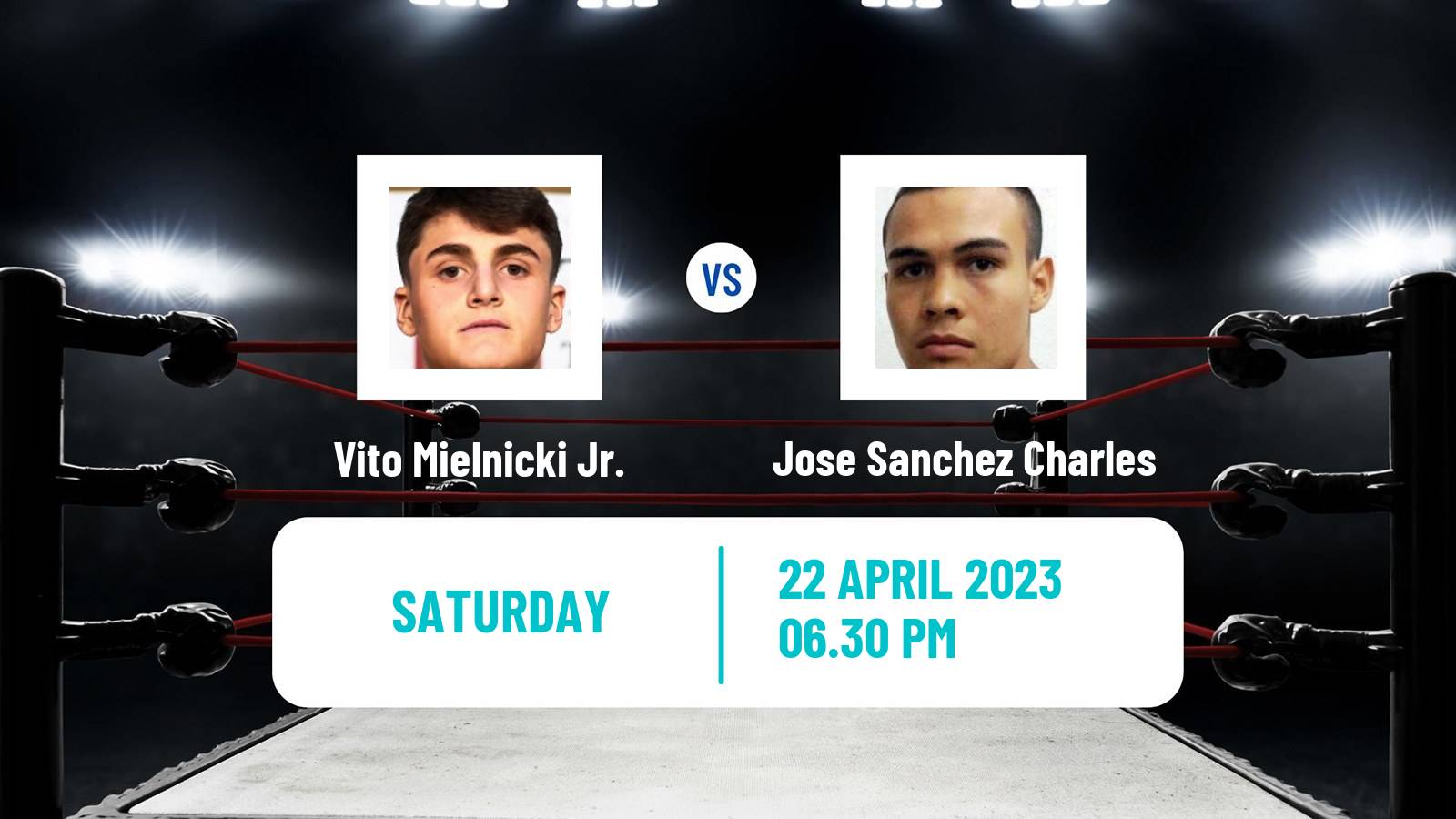 Boxing Boxing Vito Mielnicki Jr. - Jose Sanchez Charles