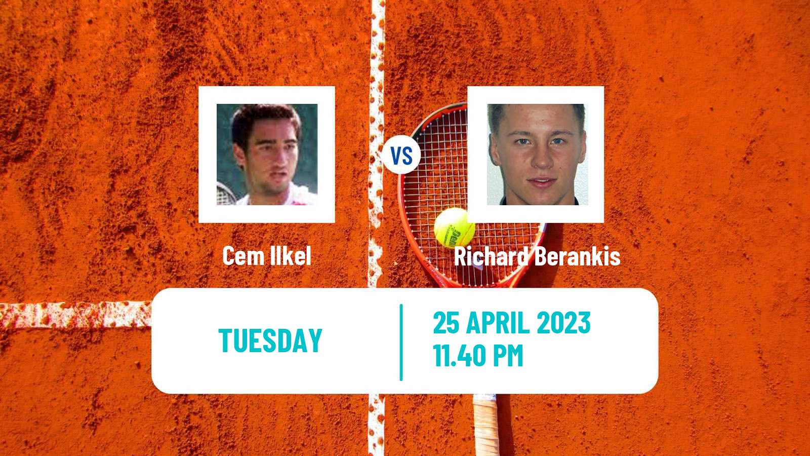 Tennis ATP Challenger Cem Ilkel - Richard Berankis
