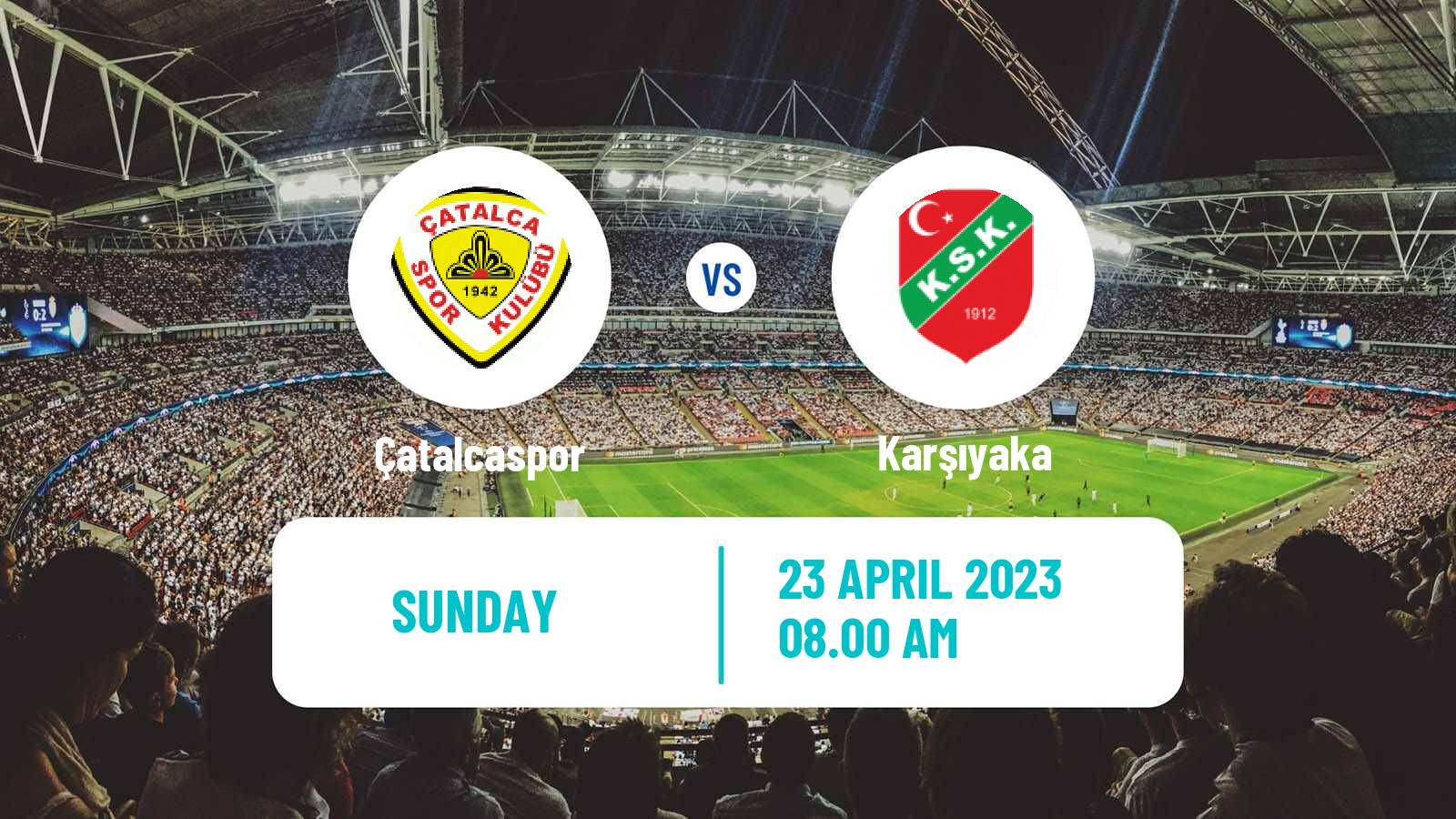 Soccer Turkish 3 Lig Group 1 Çatalcaspor - Karşıyaka