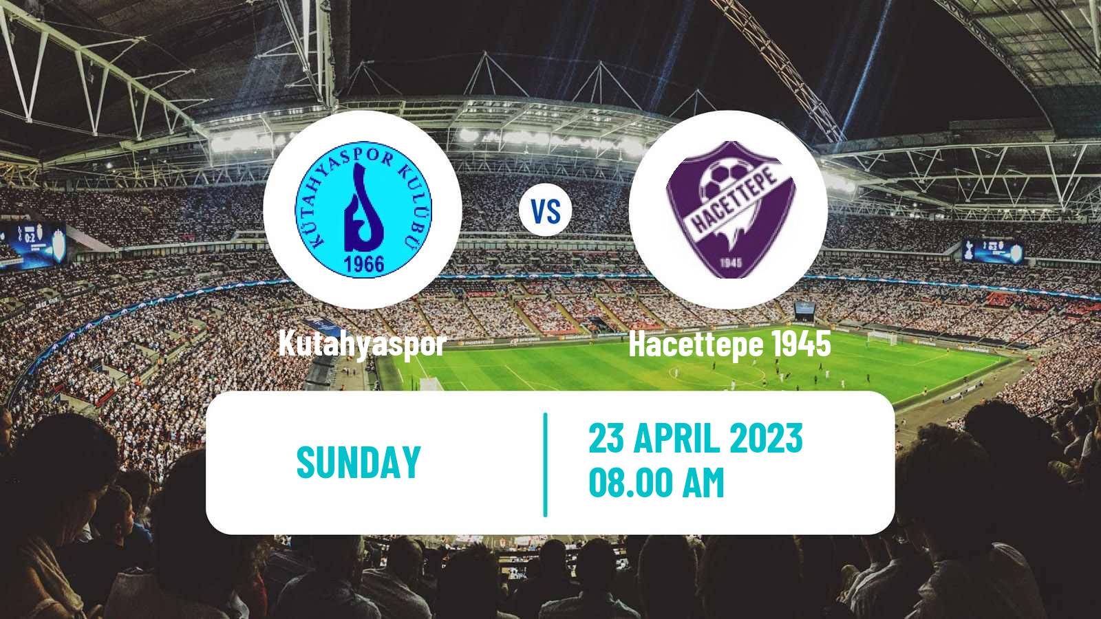 Soccer Turkish 3 Lig Group 1 Kutahyaspor - Hacettepe 1945