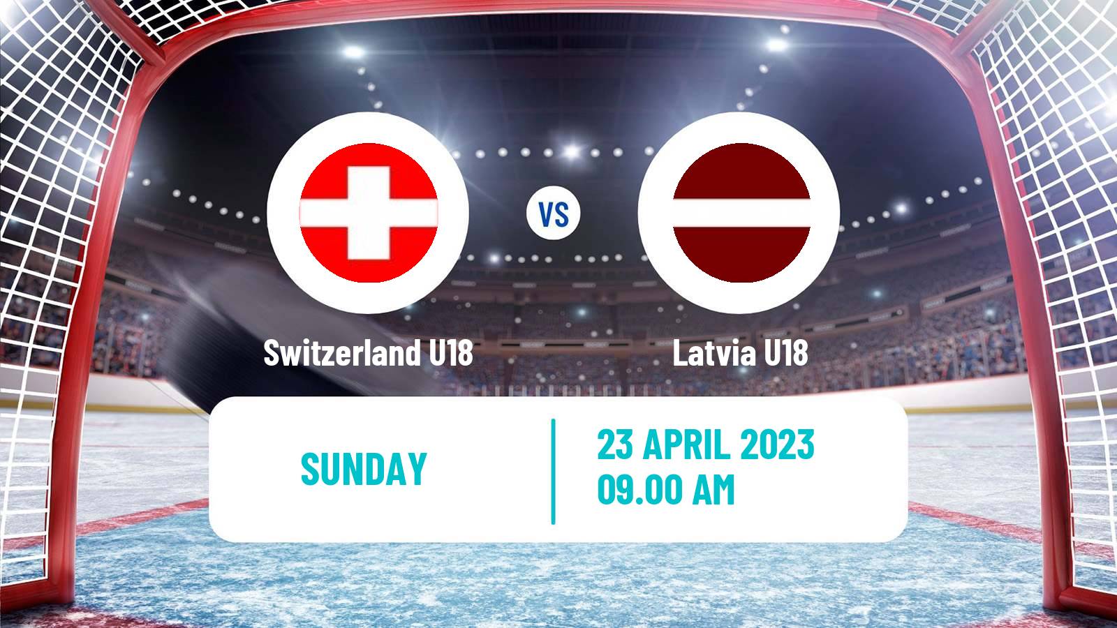 Hockey IIHF World U18 Championship Switzerland U18 - Latvia U18