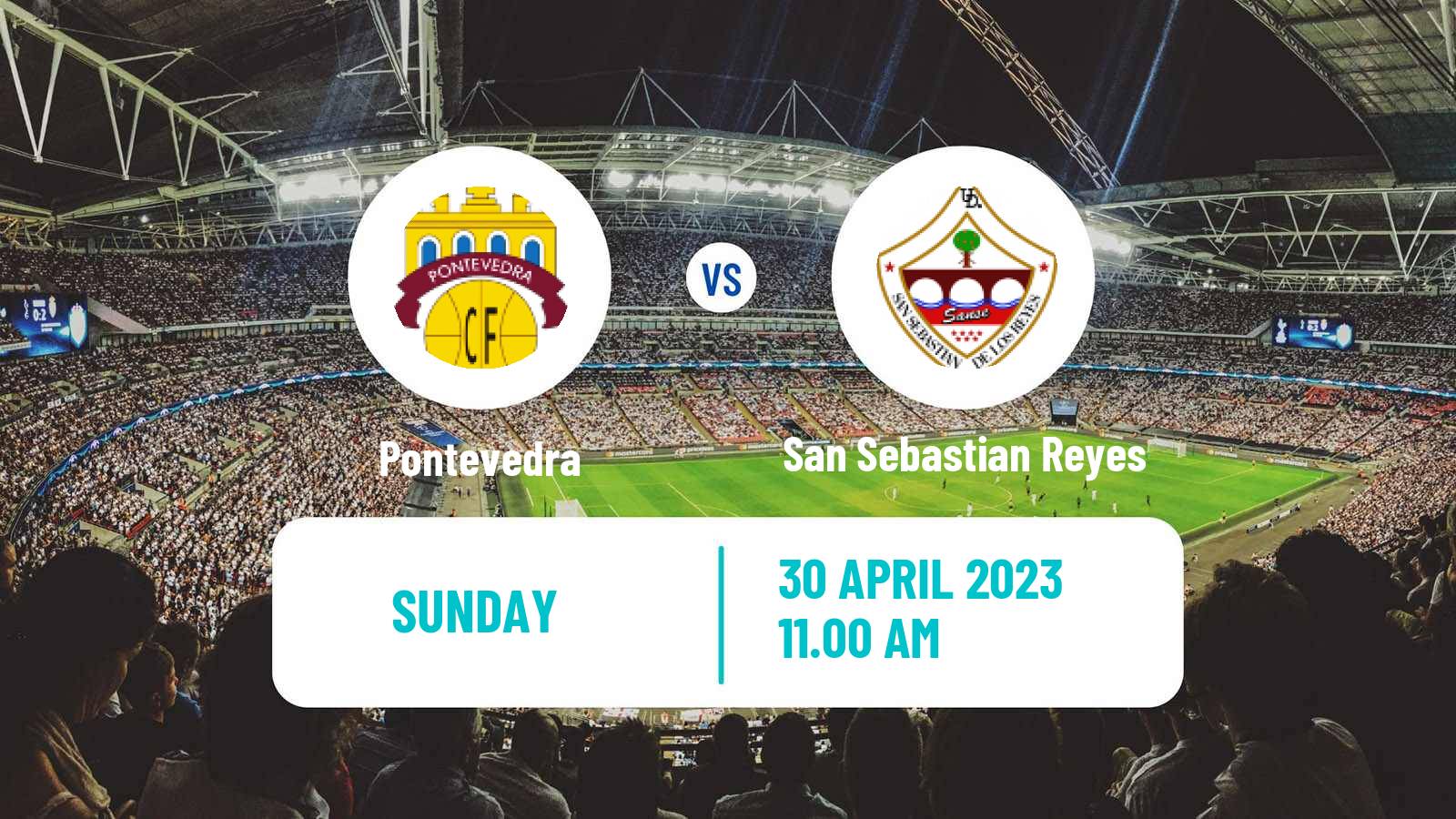 Soccer Spanish Primera RFEF Group 1 Pontevedra - San Sebastian Reyes