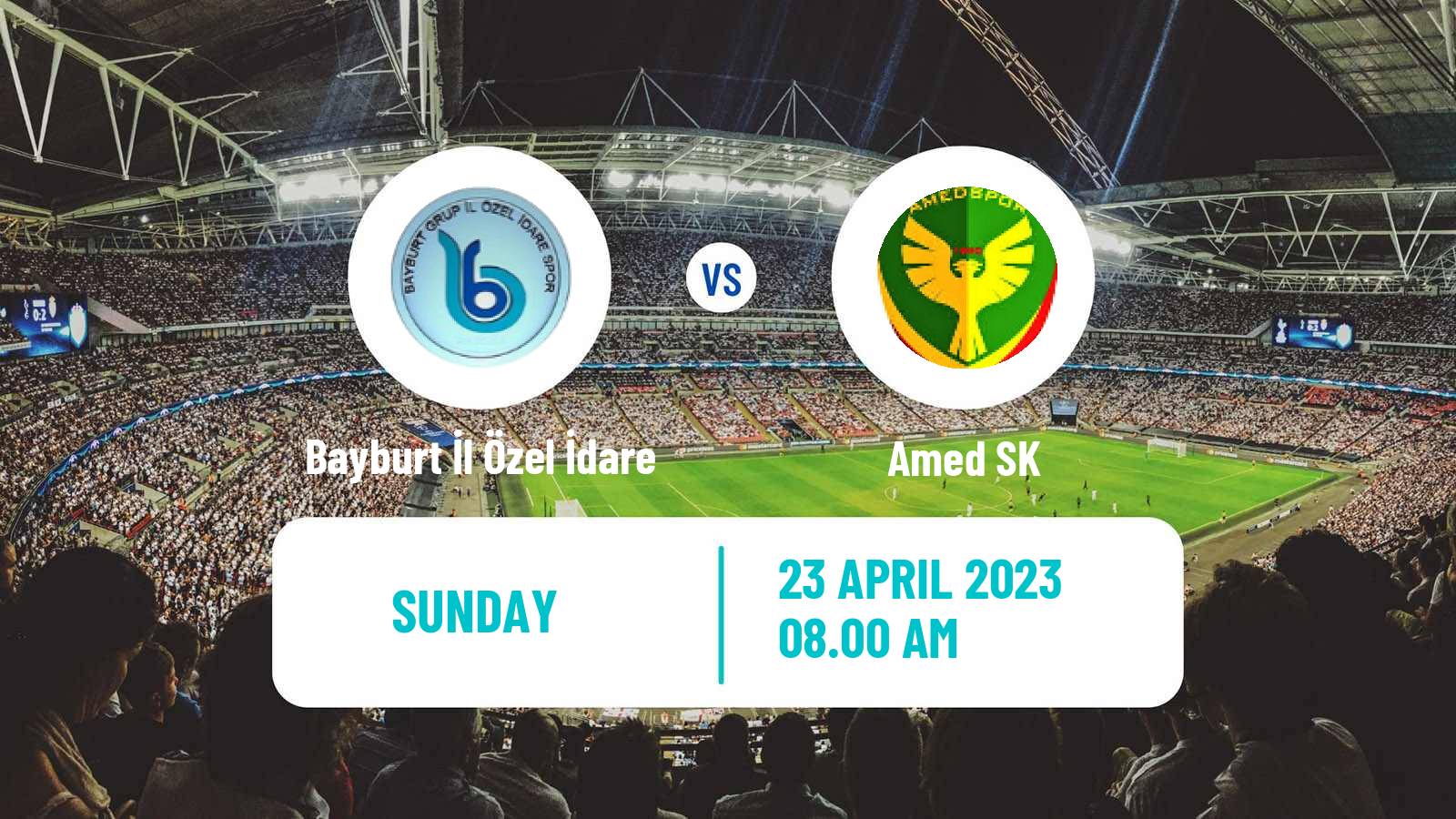 Soccer Turkish Second League White Group Bayburt İl Özel İdare - Amed SK