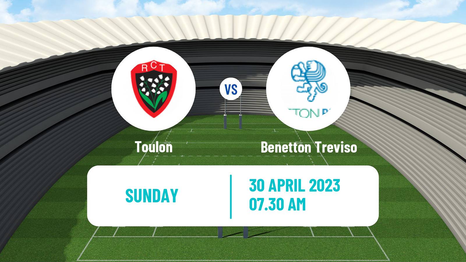Rugby union Challenge Cup Rugby Toulon - Benetton Treviso