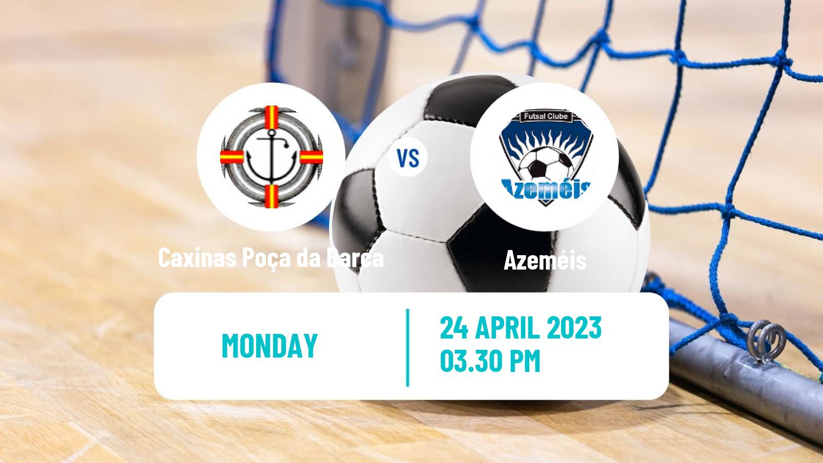 Futsal Portuguese 1ª divisão Futsal Caxinas Poça da Barca - Azeméis