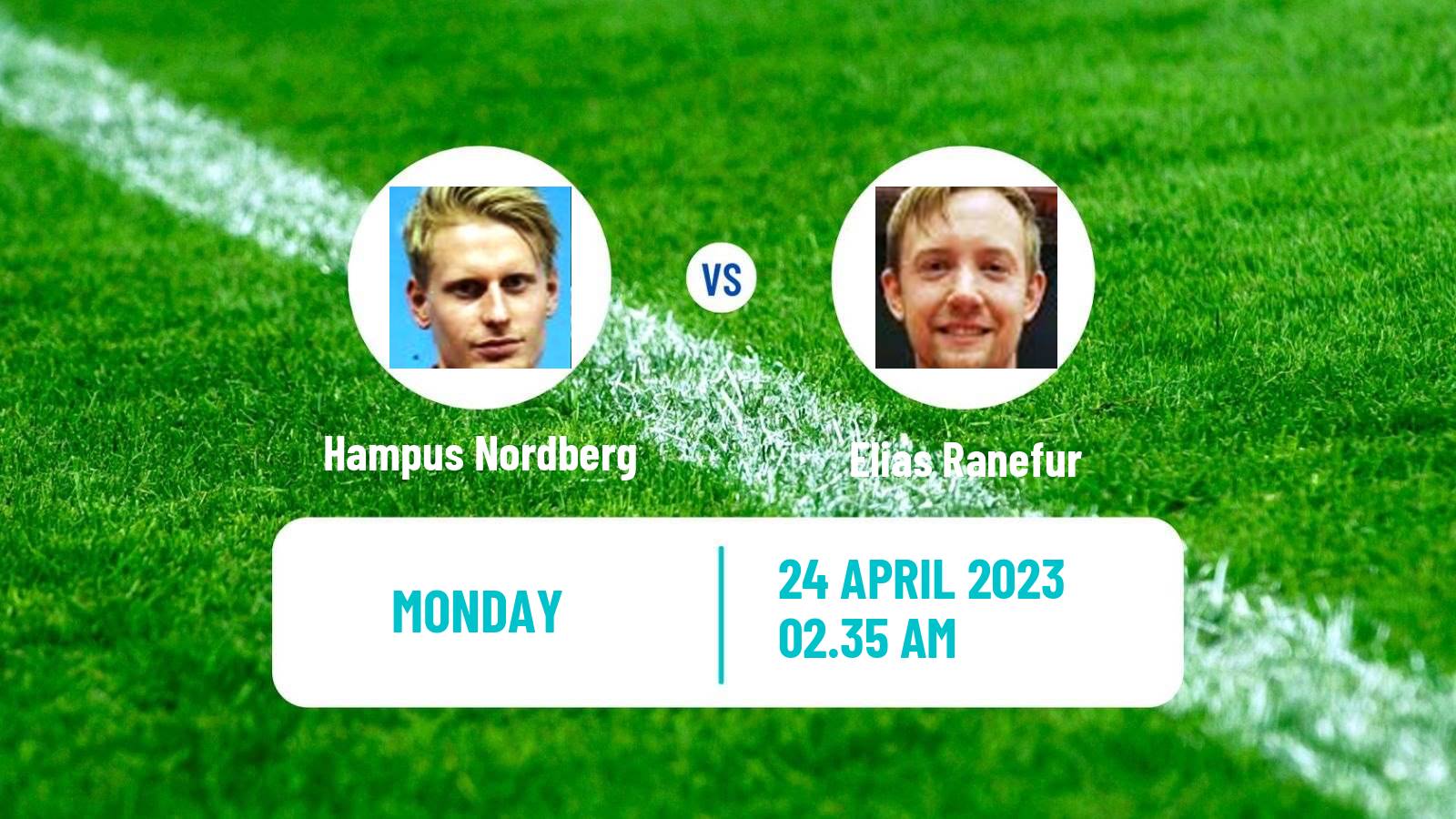Table tennis Table Tennis Hampus Nordberg - Elias Ranefur