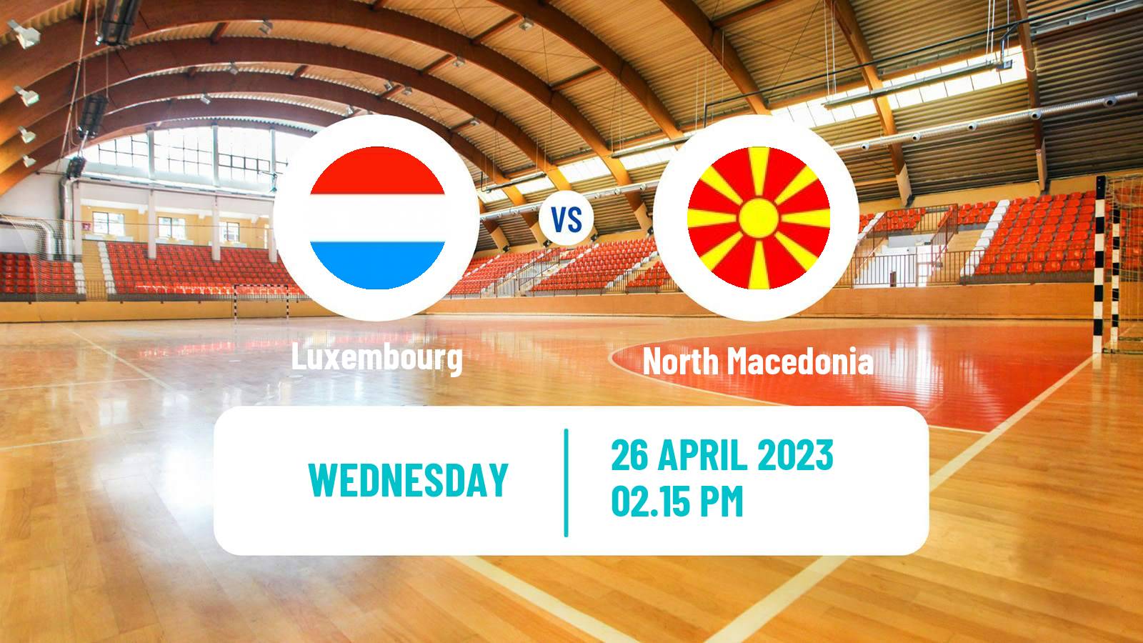 Handball Handball European Championship Luxembourg - North Macedonia