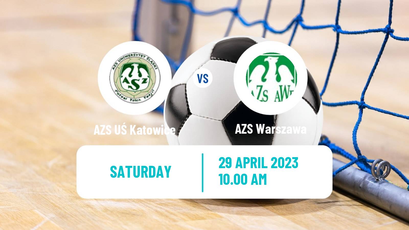 Futsal Polish Ekstraklasa Futsal AZS UŚ Katowice - AZS Warszawa