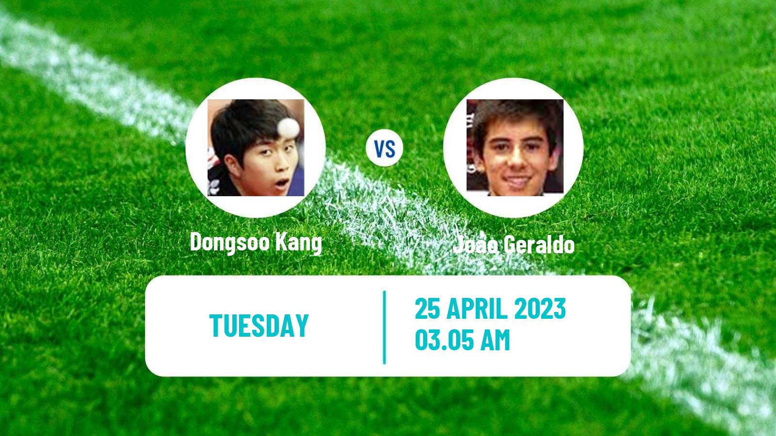 Table tennis Table Tennis Dongsoo Kang - Joao Geraldo