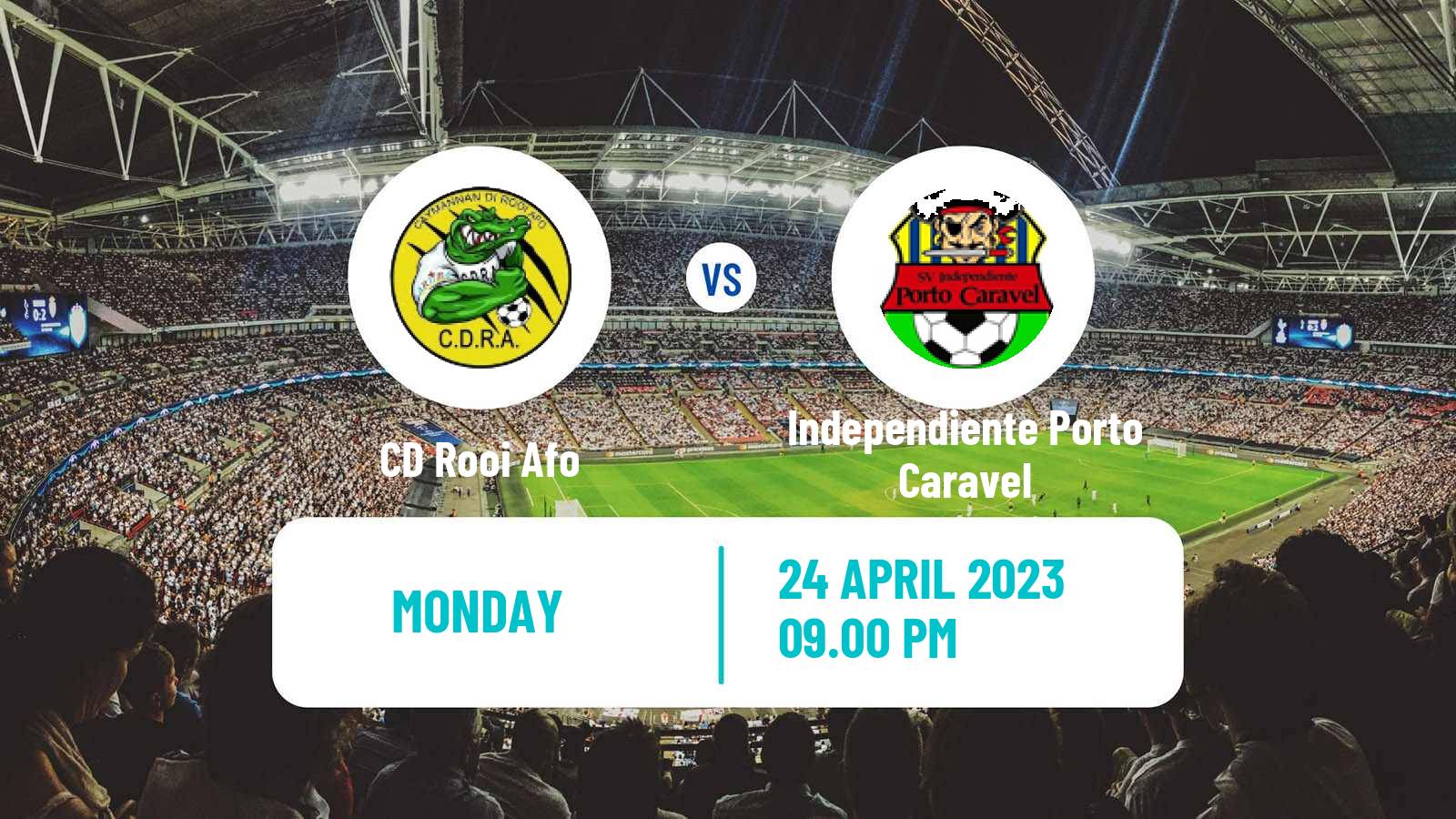 Football Aruban Division di Honor Rooi Afo - Independiente Porto Caravel
