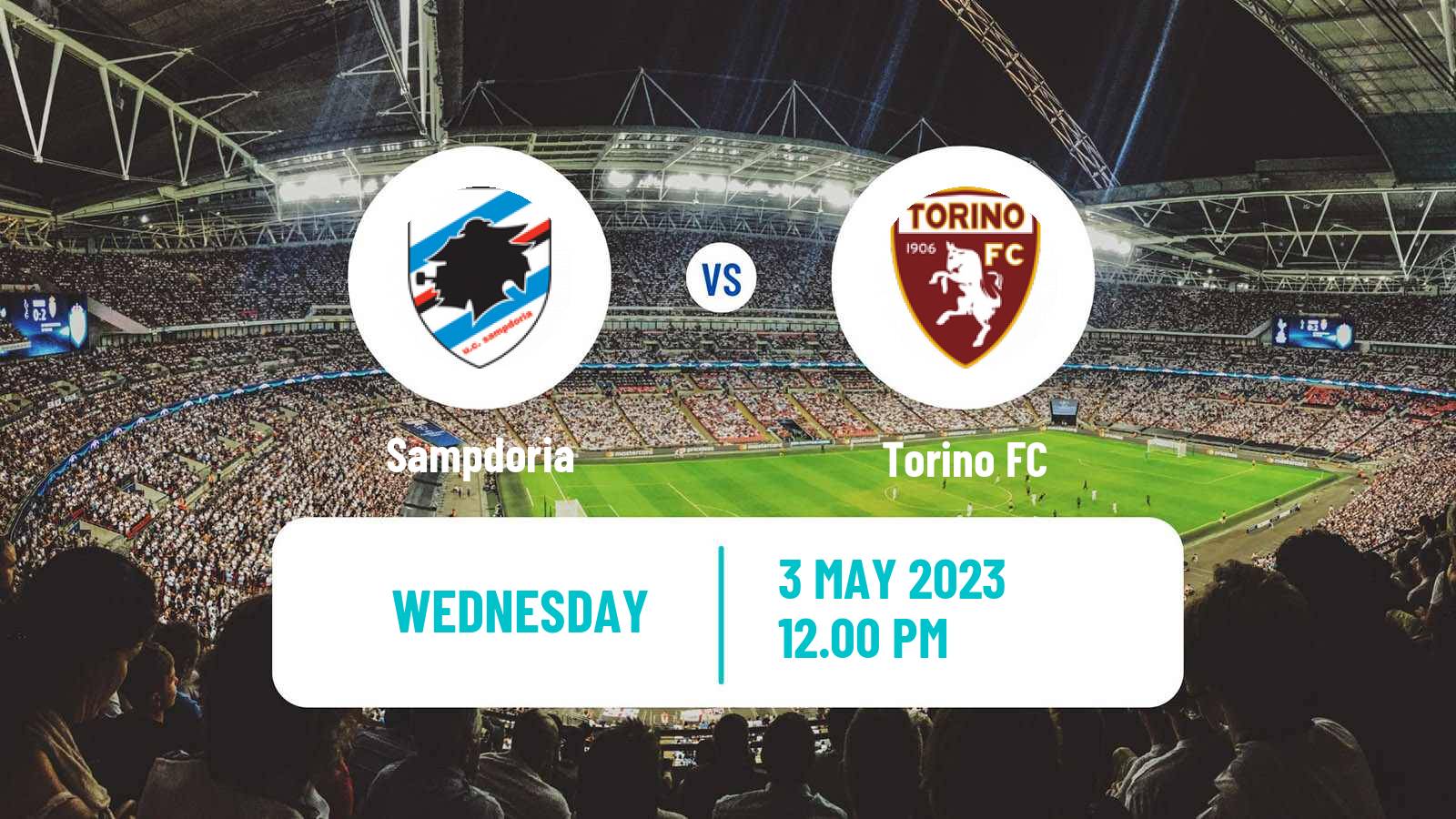 Soccer Italian Serie A Sampdoria - Torino