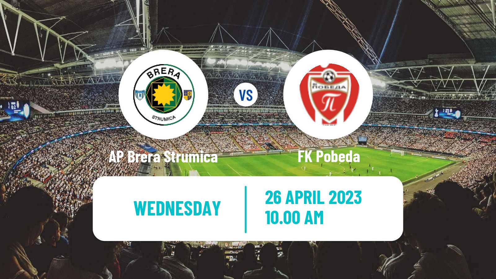 Soccer North Macedonian 1 MFL AP Brera Strumica - Pobeda