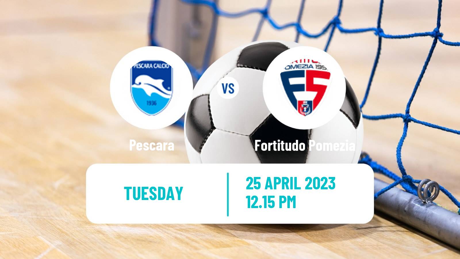 Futsal Italian Serie A Futsal Pescara - Fortitudo Pomezia
